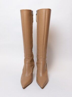 AEYDĒ  Viv Leather Knee Boots
